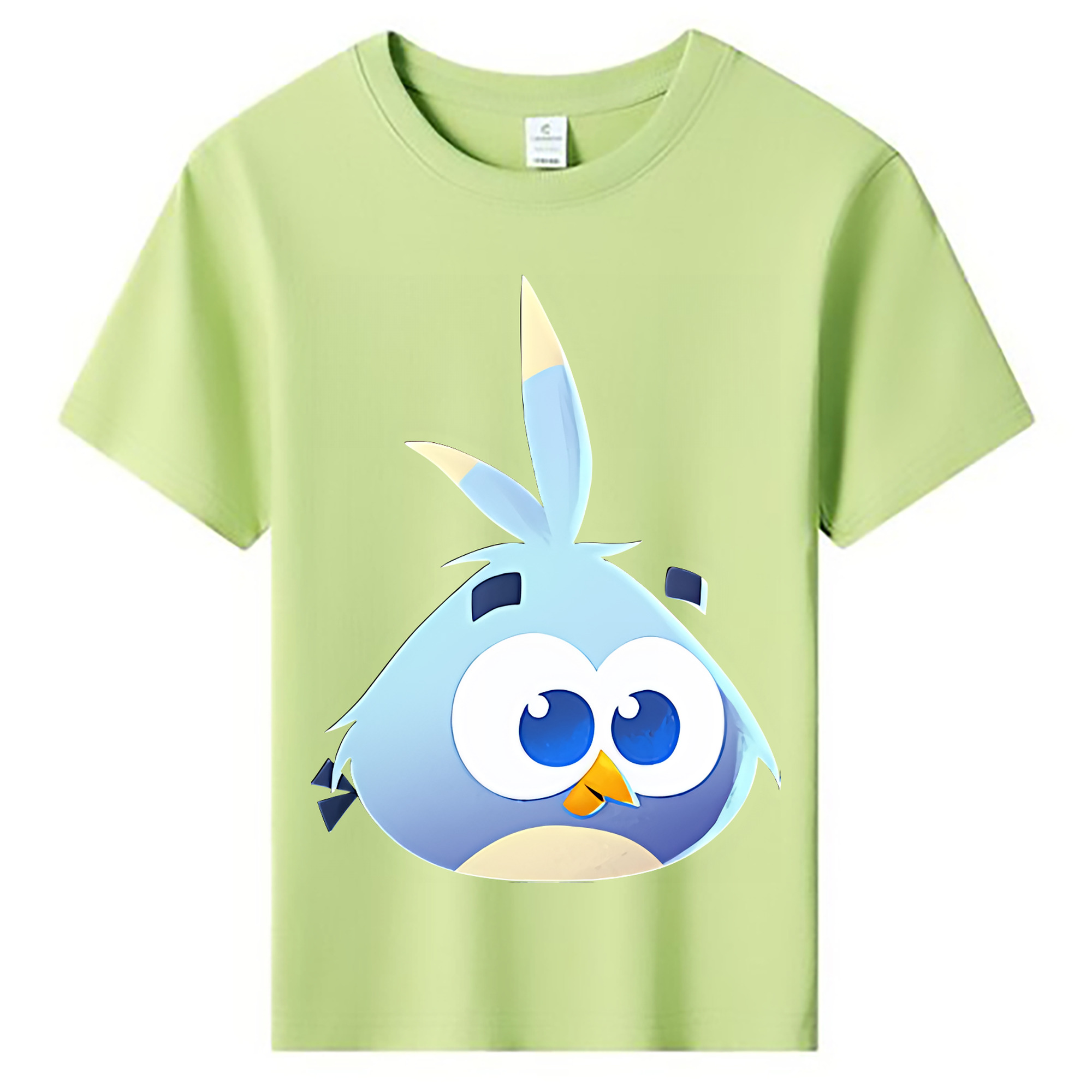 （画像用） Angry Birds アングリーバード 綿100％キッズTシャツ（フロントプリント）